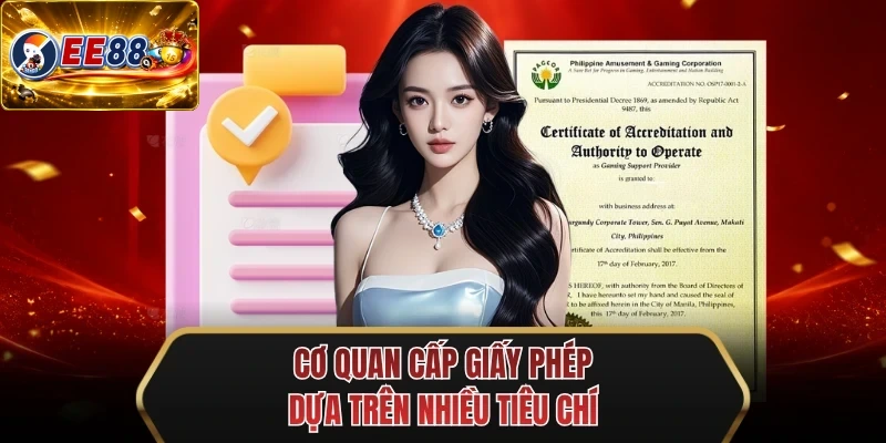 co quan cap giay phep dua tren nhieu tieu chi